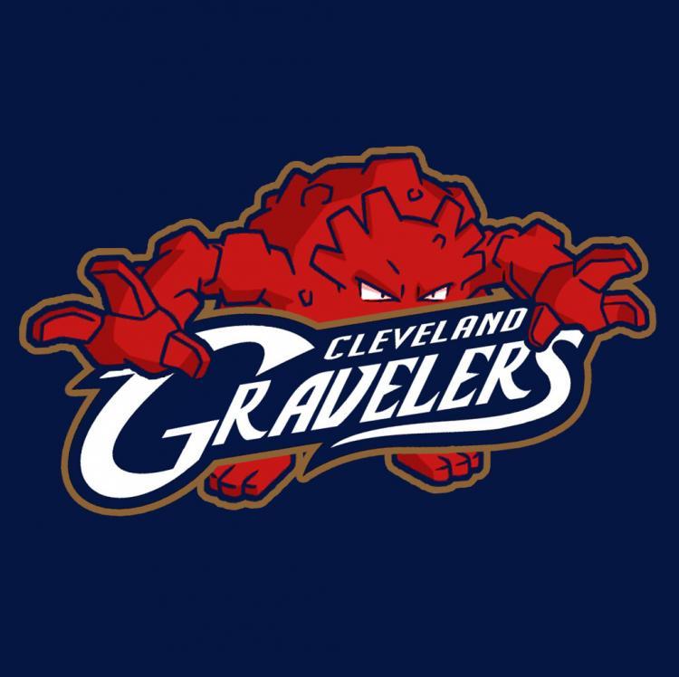 Cleveland Cavaliers Pokemon logo iron on transfers